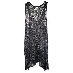 2/$30 Mossimo Large Black Swim Coverup Beach Pool Vacation